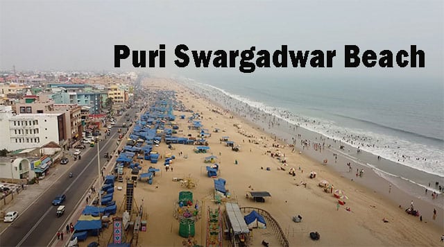 puri swargadwar beach